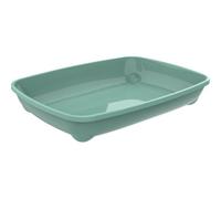 Moderna Arist-O-Tray-Cat Litter Tray 36.7 x 27.1 x 6.2 cm-Green