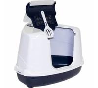 Corner Hooded Flip Loo Blue (56cm)