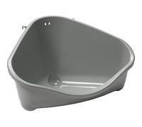 MODERNA Corner Litter Pan Small Animal Olive 35cm