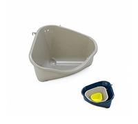 MODERNA Corner Litter Pan Warm Grey 35cm
