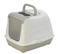 Moderna Flip Cat Hooded Litter Pan – Warm Grey – 50 cm (352473)