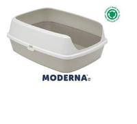 Moderna Maryloo Rim Litter for Cats Warm Grey - One Size