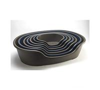 Moderna Plastic Dog Basket, Grey, 110 cm