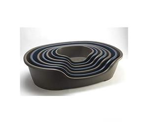 Moderna Plastic Dog Basket, Grey, 110 cm