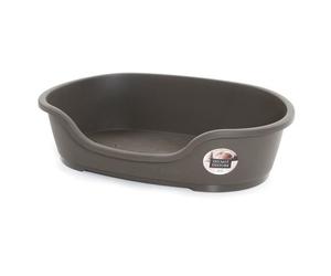 Moderna Plastic Dog Bed - Warm Grey - 60cm