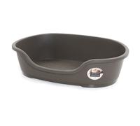 Moderna Plastic Dog Bed - Warm Grey - 70cm