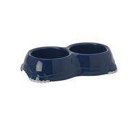 Smarty Double Dog Bowl - Berry Blue - 2 x 330ml