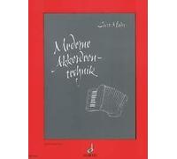 Moderne Akkordeon Technik 1 Curt Mahr Book [Softcover] Accordion Schott Music