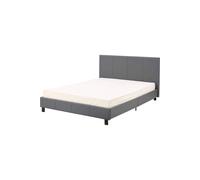 Modernique Bilancio Normal 3ft Grey PU Bed | Size: Double Modernique Grey Double