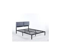 Modernique Cecilia Metal Bed Frame in 3ft in Black | Size: Small Double Modernique Black Small Double