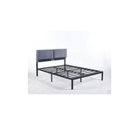 Modernique Cecilia Metal Bed Frame in 3ft in Black | Size: Double Modernique Black Double