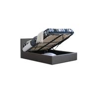 Modernique Fabric Ottoman Storage Bed, Standard Double Bed Frame 4ft6