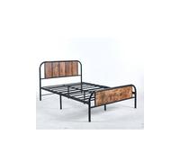 Modernique Renata Metal Bed Frame in 4ft in Black | Size: Double Modernique Black Double