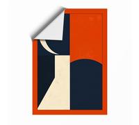 Modernism Geometric Unframed Wall Art Print A2 (59.4×42cm), Wall Decor for Living Room, Bedroom, Office & Home, Art Gift
