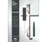 Modernism: Marker Colouring Sheets (Multilingual Edition)