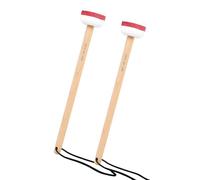 Modernist Drumsticks Felt And Wood Texture Practice Drum Mallets Suitable For Various Playing Levels And Performances Drum Beaters