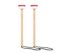 Modernist Drumsticks Felt and Wood Texture Practice Drum Mallets Suitable for Various Playing Levels and Bass Felt Head Bass