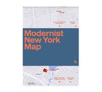 Modernist New York Map : Guide to 20th century architecture in New York City