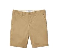 Modernized Slim Fit Stretch Cotton Bermuda Shorts, male, Lacoste, Casual Shorts, Beige, 2XS, Shorts 2XS