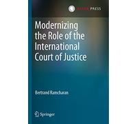 Modernizing the Role of the International Court of Justice