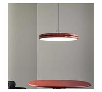 ModernMinimalist Round LED30CM Redfor Bedroom & Dining Room Ele Indoor Lighting Fixture Contemporary Home Decor