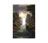 Modernmountains and Rivers Printed Decorative Switch Covers - Durable Wall Panels for Light and Socket Switches