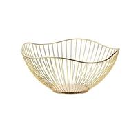 ModernWireEggBasketVersatileSnackBread&VegetableStorageBowlStylishKitchenOrganizer&DessertHolderPerfectforCakes&EggsAStyleDesign