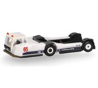 Moderu for Herpa for Lufthansa LEOS Goldhofer AST-2 tractor 1:200 Accessories Pre-built Airliner Model Display