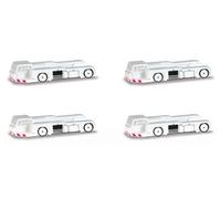 Moderu for Herpa for Scenix Airport Tractor Set (4 units) 1:400 Accessory Pre-built Airliner Model Display