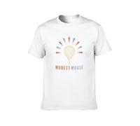 Modest Mouse Logo Indie Rock Mens Short Sleeve White L