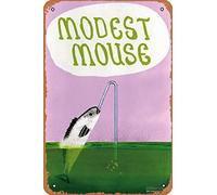 Modest Mouse Poster Retro Metal Tin Vintage Sign 12 X 8 Inch Home Bar Man Cave Wall Decor