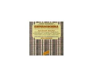 MODEST MUSSORGSKY/CHRISTOFF/RODZINSKI: MODEST MUSSORGSKY: KHOVANSHCHINA - CD