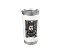 Modest Mussorgsky Tarot Composser Pianist Stainless Steel Insulated Tumbler