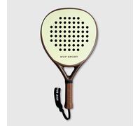 MODEST VINTAGE PLAYER LTD PRO Cream/Brown Padel Racquet - Carbon Fiber