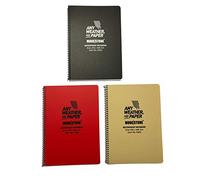 Modestone A5 Waterproof Notepad (100 Pages/50 sheets 210x148mm) Tan