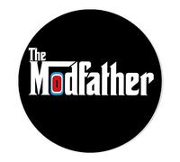 Modfather Mod Target DJ Slipmat Record Player Turntable Decks 12 Inch