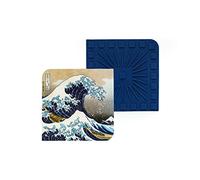 Modgy Silicone Trivets for Hot Dishes, Pots, Pans Decorative for Kitchen Counter-Tops Heat Resistant Pad Utensil Rest Mat Coaster, Artist Series-Hokusai