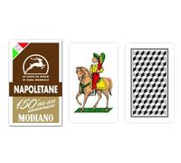 Modiano 150th Anniversary Neapolitean Playing Cards Brown