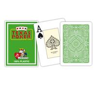 TEXAS POKER HOLD EM LIGHT GREEN PLAYING CARDS MODIANO JUMBO INDEX POKER SIZE NEW