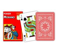 Modiano Bridge 2 Jumbo Index Red