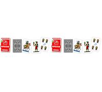 Modiano Neapolitan Mignon - Regional Playing Cards in Mignon Size (Smaller than Traditional Cards) - 320 gsm Duplex Cardboard - 100% Made in Italy for Scopa, Briscola, Tresette, and Solitaire