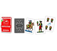 Modiano Neapolitan Mignon - Regional Playing Cards in Mignon Size (Smaller than Traditional Cards) - 320 gsm Duplex Cardboard - 100% Made in Italy for Scopa, Briscola, Tresette, and Solitaire
