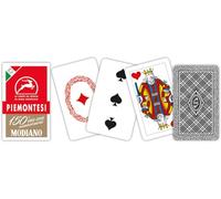Modiano Regional Playing Cards Piedmontesi of the 150th Birthday Red