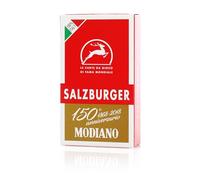 Modiano Salzburger Card Game 40 Sheets - German Colours (Heart, Jell, Leaf, Acorn) - Sheep's Head & Traditional Games - 150 Years Anniversary Edition - Premium Playing Cards