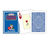 TEXAS POKER HOLD EM BLUE COLOR PLAYING CARDS MODIANO JUMBO INDEX POKER SIZE NEW