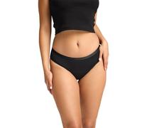 Modibodi Classic Bikini - Light Absorbency Period Protection Underwear for Women - Bikini Brief Underwear - Discreet Menstrual Period Panties - Size 6/2XS Black