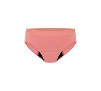 Modibodi Period Pants for Teenage Girls - SmileyWorld Bikini Style 30ML Moderate Absorbency Period Protection Cotton Knickers for Teens - Flower Power Pink Size Y10-12