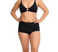 Modibodi Period Protection Swimwear - High Absorbency (40ml / 8 Tampons) Black Swim Bottoms - Leakproof Swim Shorts - 16/XL