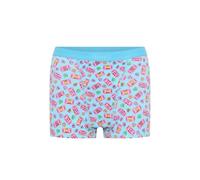 Modibodi Period Underwear for Girls - Hipster Boyshort - 50ml Super Absorbency - Smiley Tickets Y12-14