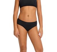 Modibodi Teen Swimwear Recycled Hi Waist Bikini - Light Moderate Absorbency - Period Protection Underwear for Teen - Bikini Brief Underwear - Discreet Menstrual Period Panties Black - Y08-10